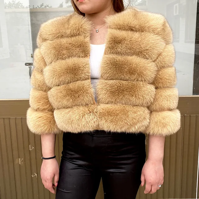 kf H4156aa7aa796450897f96fbb7631a3b1L 2024 new style real fur coat 100 natural fur jacket female winter warm leather fox fur