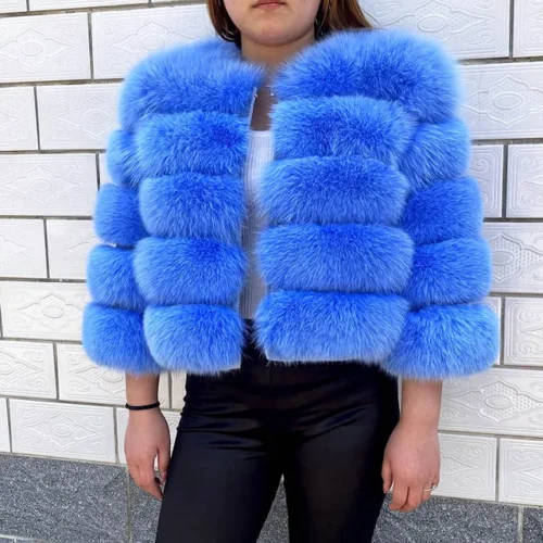 kf Hce060fe6e46247ea8ace7d6000786239y 2024 new style real fur coat 100 natural fur jacket female winter warm leather fox fur