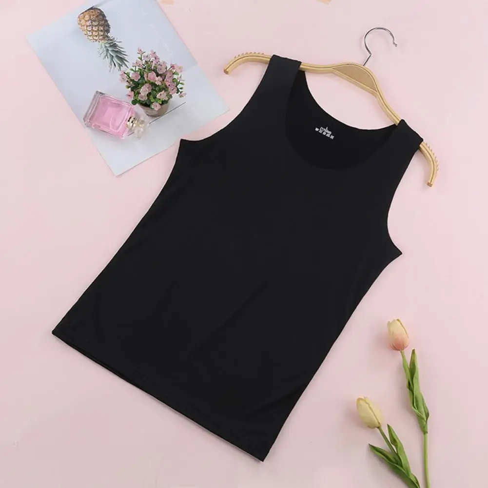 kf Sb212834041884c2d9354317749ed417bK Sleeveless Tank Top Women s Summer Ice Silk Seamless Tank Tops Slim Fit O neck Sleeveless