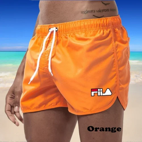 kf Sf00e7b4c7bc74c8eb2741bfce7cf5970M Men s Casual Multi color Printed Quick Drying and Breathable Beach Shorts Men s Casual Sports